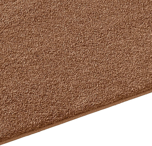 Kurzflor Teppich | Flauschiger Flachflor für Wohnzimmer, Esszimmer, Schlafzimmer oder Kinderzimmer | Terra